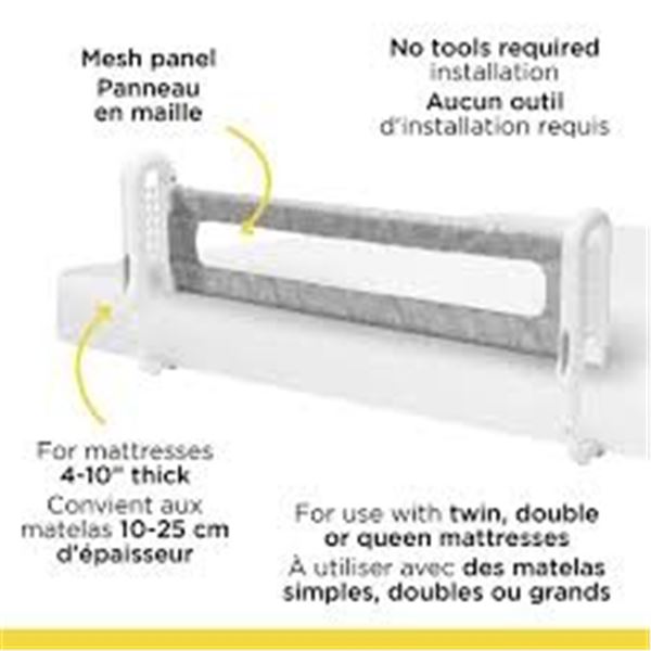 NEW SAFETY 1ST TOP OF MATTRESS BEDRAIL