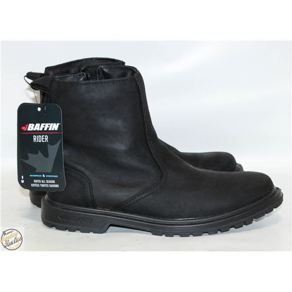 BAFFIN MENS RIDER 10 BLACK BOOTS