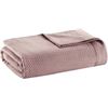 NEW MADISON PARK EGYPTIAN COTTON ROSE BLANKET