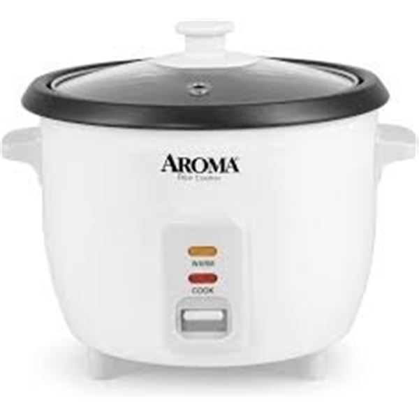 NEW AROMA RICE & GRAIN COOKER 6 CUP