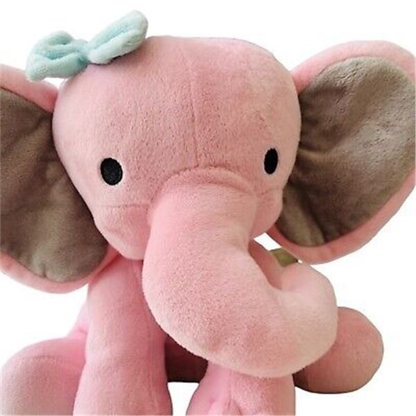 NEW BEDTIME HAZEL PINK ELEPHANT STUFFY