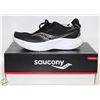 SAUCONY KINVARA 14 BLACK WHITE WOMENS 25CM