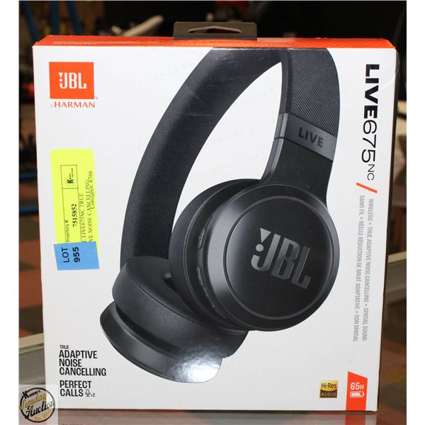 NEW JBL LIVE675NC TRUE ADAPTIVE NOISE CANCELLING