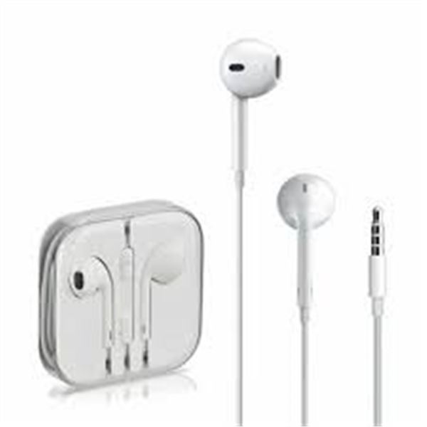NEW WITH BOX APPLE EARPODS HEADPHONE PLUG
