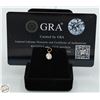 Image 2 : #2793-10 KT YELLOW GOLD PENDANT WITH 5.75 MM GRA
