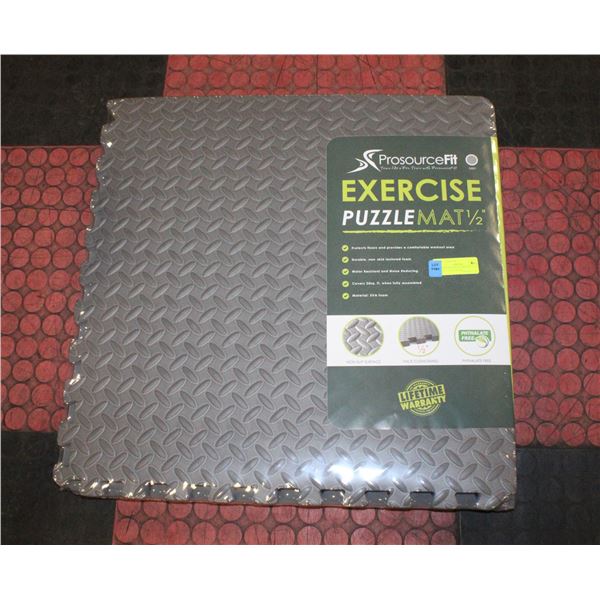 BRAND NEW PRO SOURCE FIT 24 SQ FT 1/2" PUZZLE MATS