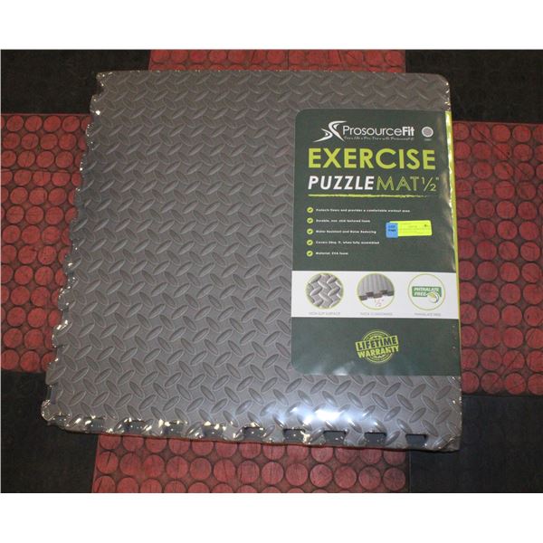 BRAND NEW PRO SOURCE FIT 24 SQ FT 1/2" PUZZLE MATS