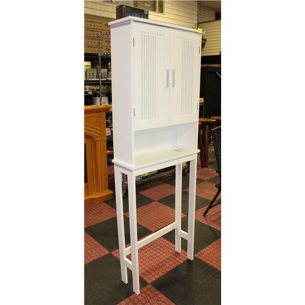 OVER THE TOILET SHELF / STORAGE WITH A 2 SHELF