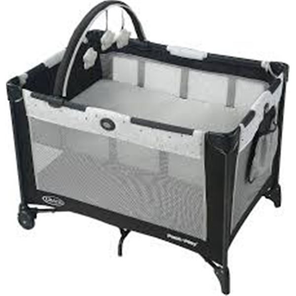 NEWLY ASSEMBLED GRACO PACK N PLAY FOLDABLE PLAYPEN