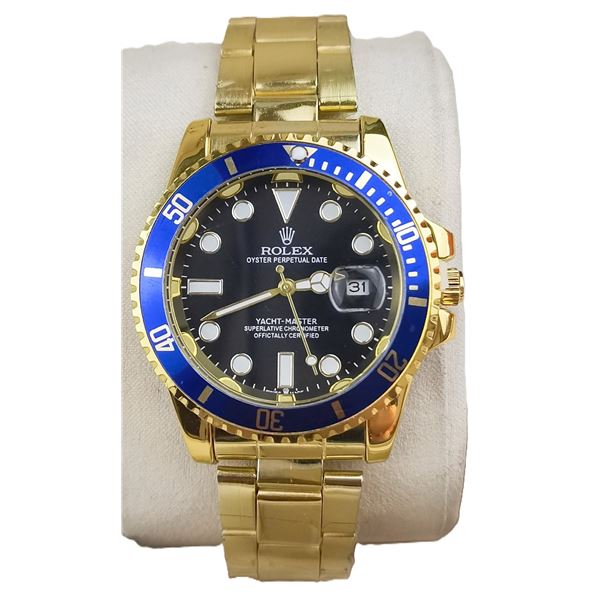 NEW REPLICA R0LEX "YACHT MASTER" QUARTZ WATCH