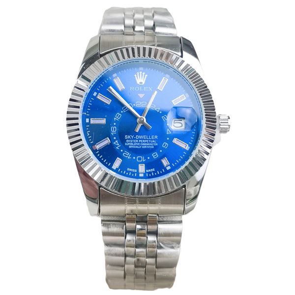 NEW REPLICA R0LEX  "SKY-DWELLER" QUARTZ WATCH
