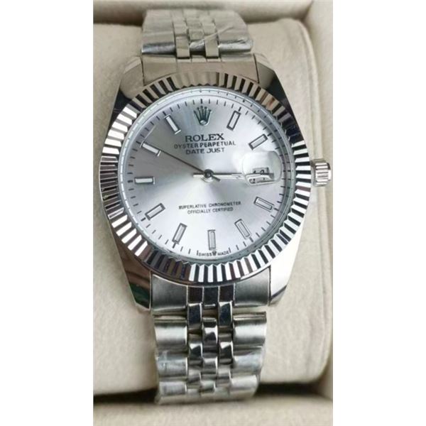 NEW REPLICA R0LEX QUARTZ "DATEJUST" WATCH