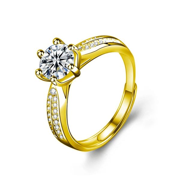 18KGP STAMPED 1CT GRA CERTIFIED ROUND BRILLIANT