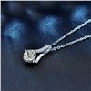 Image 2 : 1 CT GRA CERTIFIED ROUND BRILLIANT 925S NECKLACE