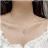 Image 2 : 1 CT GRA CERTIFIED ROUND BRILLIANT 925S NECKLACE