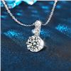 Image 2 : 1 CT GRA CERTIFIED ROUND BRILLIANT 925S NECKLACE
