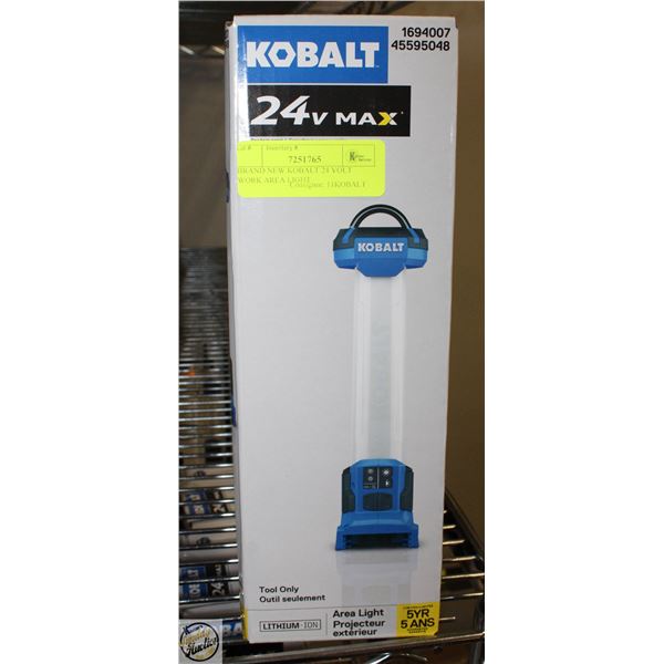 BRAND NEW KOBALT 24 VOLT WORK AREA LIGHT