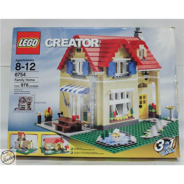 LEGO CREATOR FAMILY HOME 976 PCS SET, GENUINE