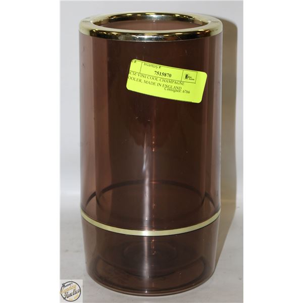 MCM VINI COOL CHAMPAGNE COOLER, MADE IN ENGLAND