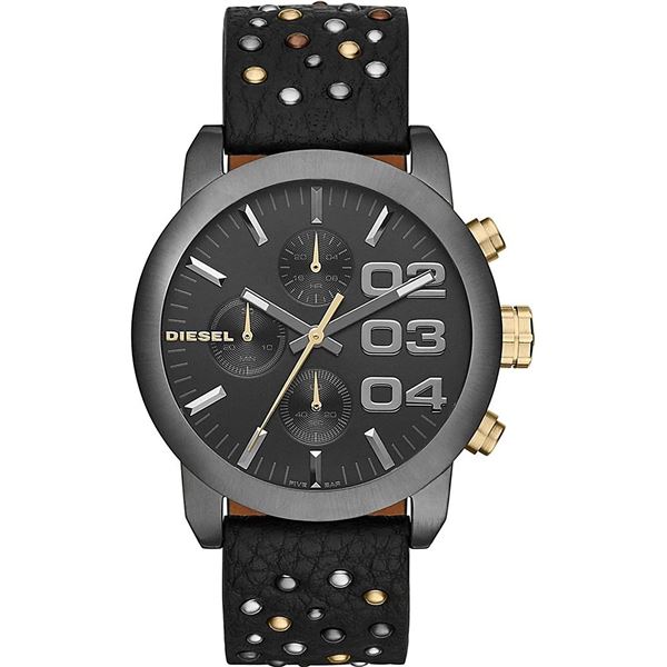 DIESEL TRIPLE CHRONO GRAY DIAL GUNMETAL