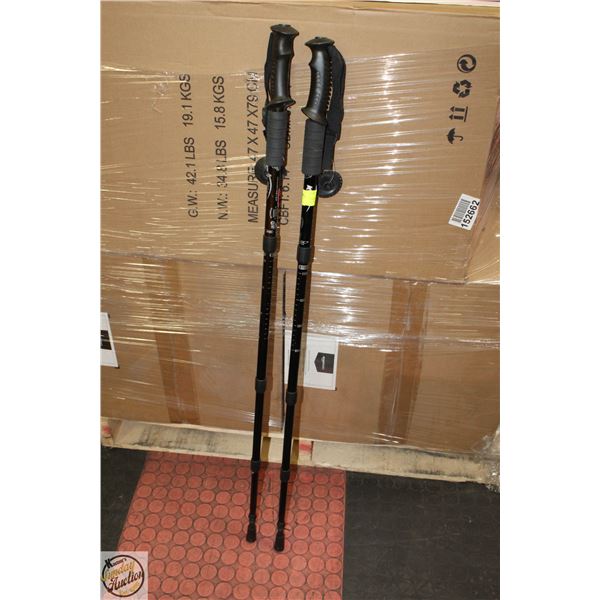 PAIR OF NEW WALKING STICKS "KODULA" ADJUSTABLE-