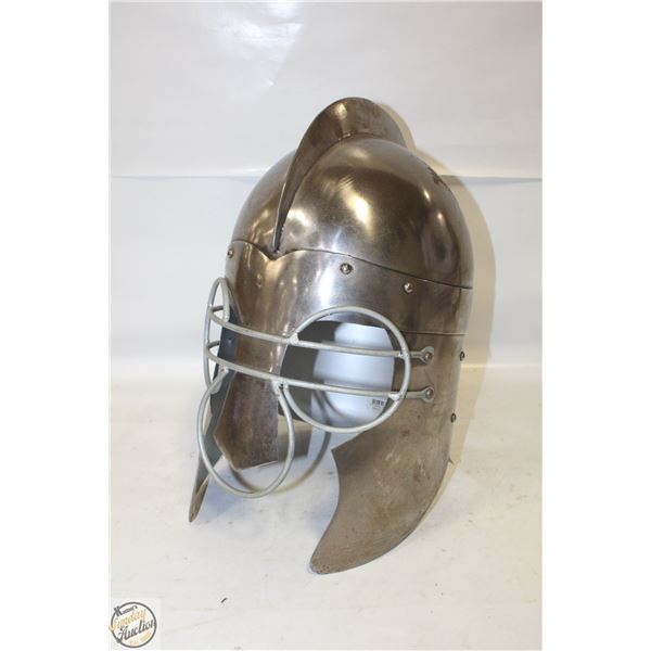 METAL KNIGHT HELMET