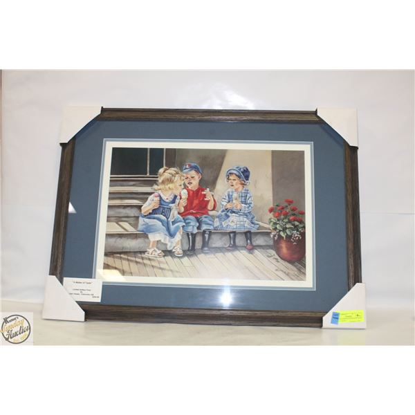 FRAMED LIMITED EDITION BY JOAN HEALY #28/395