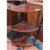 Image 1 : 3 SHELF CORNER PLANT STAND APPROX 3 FT TALL