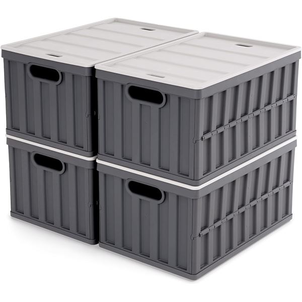 BRAND NEW 4 PACK CITYLIFE FOLDABLE STORAGE BOX
