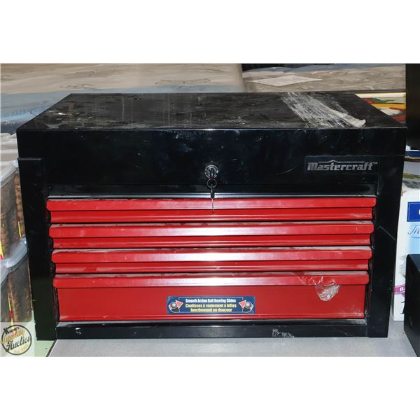 MASTERCRAFT TOOLBOX WITH KEYS