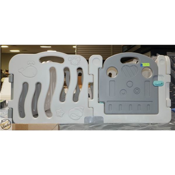 NEW ASSEMBLED 8 PANEL CHILDRENS PLAYPEN 4FT X 4FT