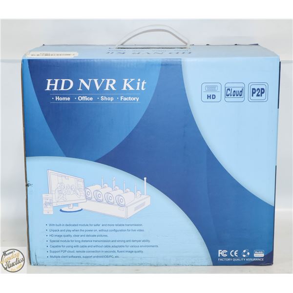 HISEEU 4 CHANNEL NVR KIT