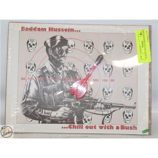 SEALED VINTAGE SADDAM HUSSEN