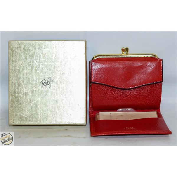 ESTATE VINTAGE ROLFS LEATHER