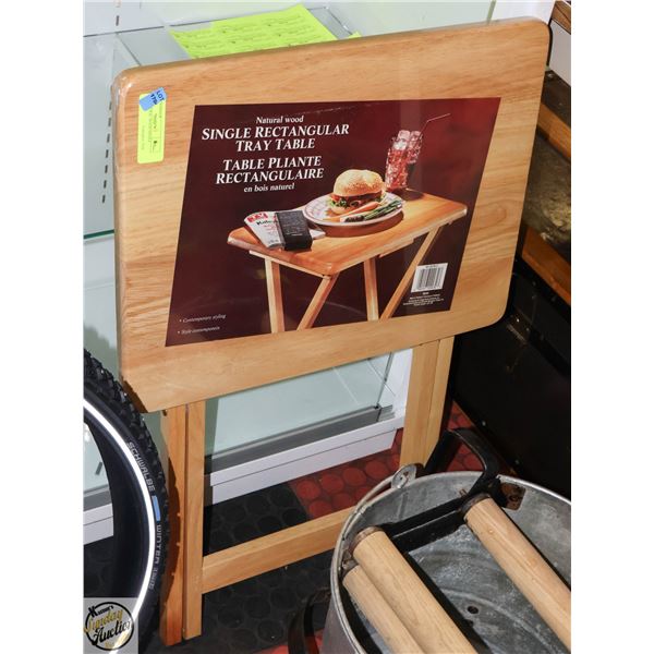 NEW NATURAL WOOD SINGLE