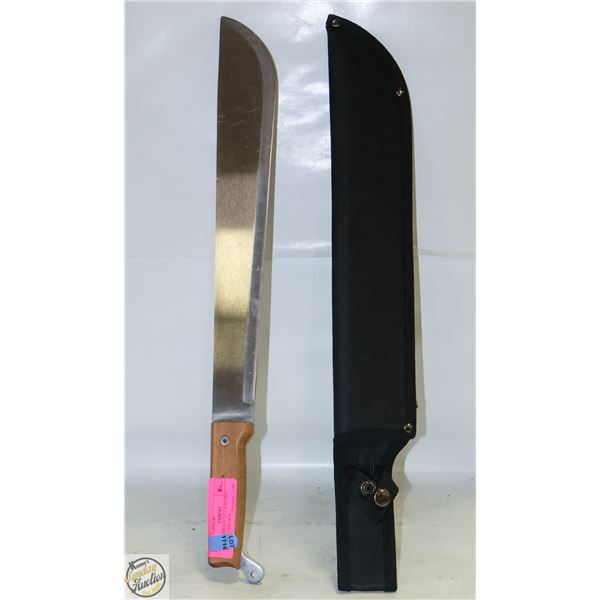 SZCO SUPPLIES 21" LANYARD MACHETTE BROWN