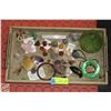 Image 1 : GENUINE GEMSTONE COLLECTION ON WOODEN