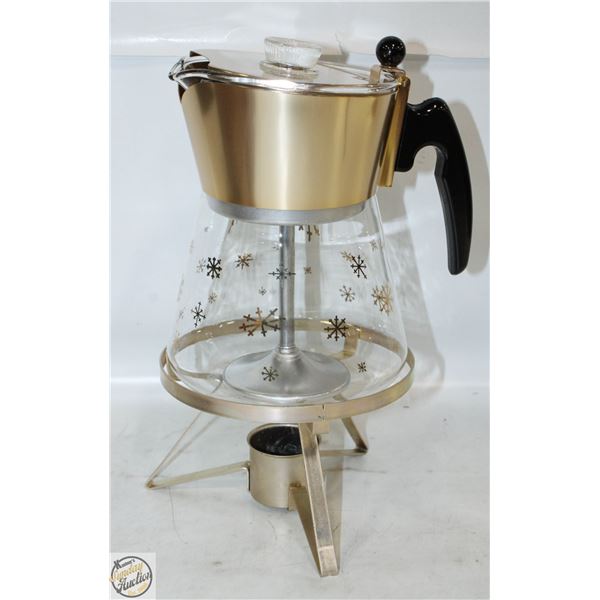 VINTAGE DOUGLAS FLAME COFFEE POT