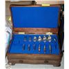 Image 1 : SILVERWARE IN CASE 1847 ROGERS BROS (INCOMPLETE)