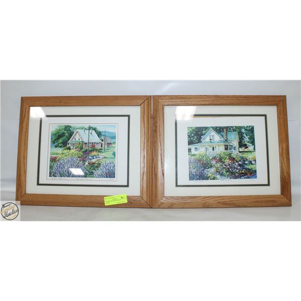2 PRINTS IN FRAMES 19 BY 17 INCHES