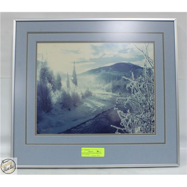 WHISTLER PRINT BY GREG GRIFFITH 19 BY 17 INCHES