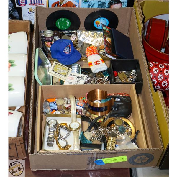 ESTATE CONTENTS FROM JEWELRY BOXES + MORE
