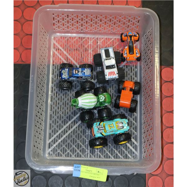 COLLECTION OF HOTWHEELS MONSTER TRUCKS