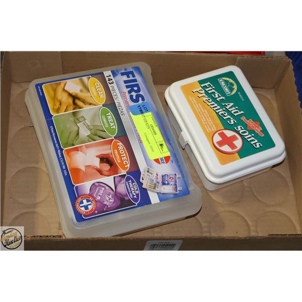 2 FIRST AID KITS
