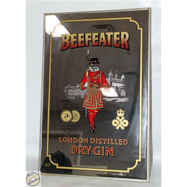 VINTAGE DARECO BEEFEATER LONDON MIRROR