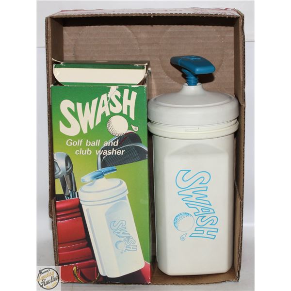 VINTAGE 1989 SWASH GOLF BALL &