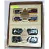 2 BOXES OF METAL VEHICLES ALL FAMOUS STORES OF