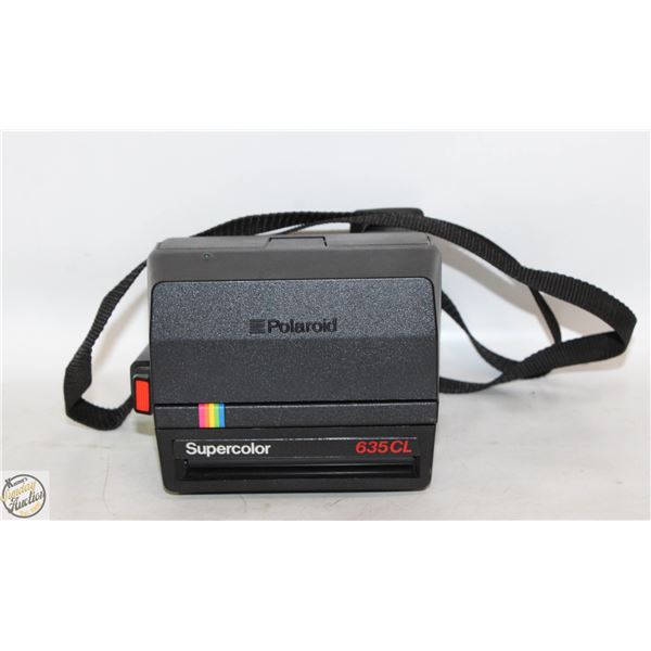 SUPER COLOR 635CL POLAROID CAMERA