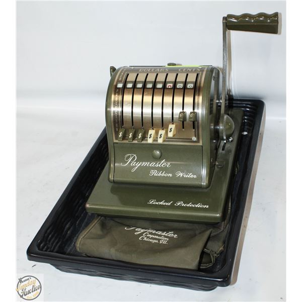 COLLECTIBLE PAYMASTER RIBBON WRITER SERIES 8000