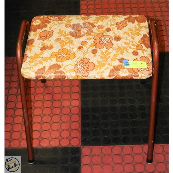 FLORAL STOOL